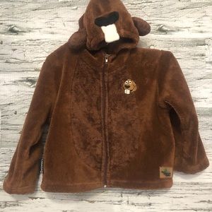 Beaver hoodie and pants Parcs Quebec gift shop kit